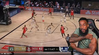 WEIGHT ROOM! Milwaukee Bucks vs Houston Rockets - Full Game Highlights | August 2, 2020