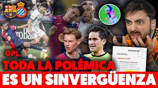 🤬La MENTIRA ESCANDALOSA del ÁRBITRO... y TODA LA POLÉMICA del BARÇA 1-0 ALAVÉS · INFORME GAVI y FDJ