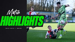 Match Highlights | Forest Green 1-1 Woking