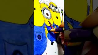 Minions drawing😍|| drawing idea easy for beginners