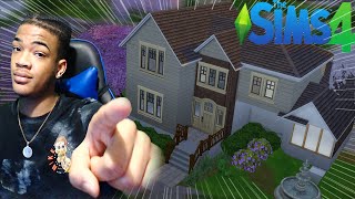 THE SIMS 4... BUT THE VIEWERS BUILD THE HOUSE ( YES YOU! 👀)