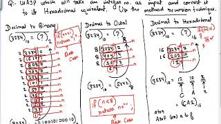Method Recursion (Decimal To Hexadecimal Conversion) By Ritwik Dubey