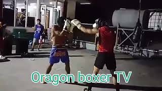 uragon pinabagsak  sa hook punch ang pro boxer😱😱 panoorin nyo mga lods  solid to👊👊