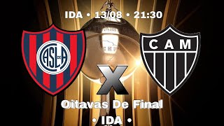 SAN LORENZO x ATLÉTICO-MG | IDA • 13/08 • 21:30 | SIMULANDO A LIBERTADORES 2024 •