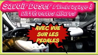 Savoir Doser L’Embrayage à Différentes Allures 🏎