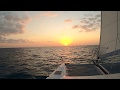 Relax & CHILL - Sunrise Sail over Grand Bahama Bank - Relaxation Video - Ambient Ocean Sounds