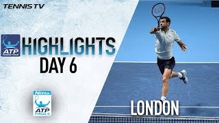 Highlights: Dimitrov Maintains Devastating Form At The O2 Nitto ATP Finals 2017 Round Robin