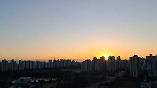 파주노을 Paju sunset. Korea. 20241206