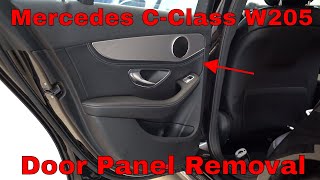 Mercedes C Class W205 Door Panel Removal