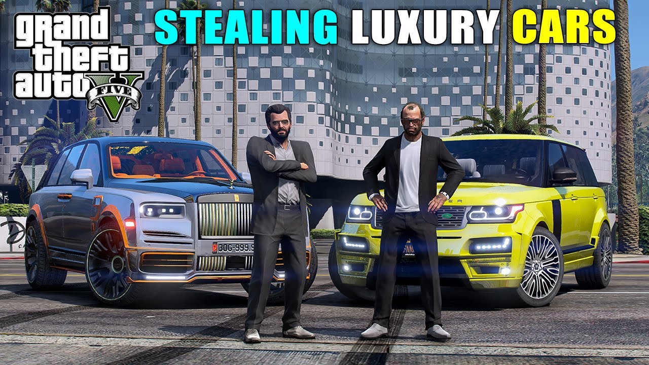Stealing Luxury Cars In Gta V Youtube