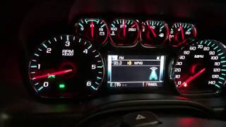 Oil Reset 2017 Chevy Tahoe