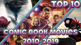 Top 10 Comic Book Movies of the Decade