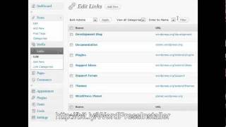 Edit Links in Wordpress Fast and Easy
