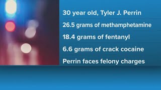 Jamestown man arrested on several drug charges