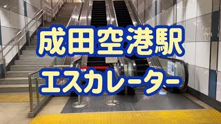 JR成田空港駅 エスカレーター【成田線】