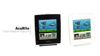 AcuRite Color Weather Stations 02030RM / 02031RM