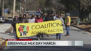 Pitt County organization hosts peaceful protest for Dr. Martin Luther King Jr. Day