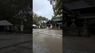 雨の初詣 京都伏見 藤森神社♯shorts