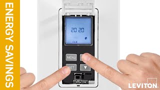 How to Program Leviton Decora VPT24 Timer Switch (PRO Mode & Reset)
