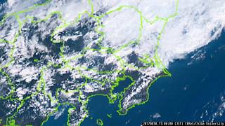 [ひまわり8号] 2017.8.30 東京・神奈川での局所的大雨 / CEReS, Chiba University