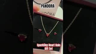 Pandora Sparkling Heart Halo Gift Set Unboxing #pandora #unboxing #follow #valentinesday #shorts