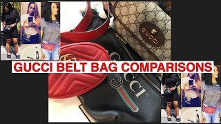 Requested: Gucci Belt bags Comparisons