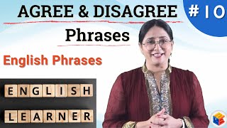 Different ways to AGREE and DISAGREE ! English Communication Phrases