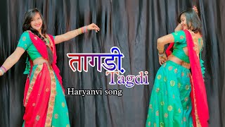 तागडी़ #tagdi Ajay Hooda Haryanvi song dance video #babitashera27 #ajayhooda #haryanvidjsong
