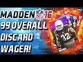 CAMPUS HERO DISCARD WAGER vs DCOOP! - Madden NFL 16 Ultimate Team