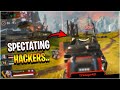 spectating HACKERS and CHEATERS in Apex Legends ranked