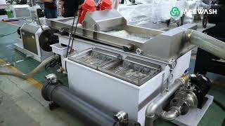 ACS140 600-700kg/h BOPET Film Pelletzing Machine