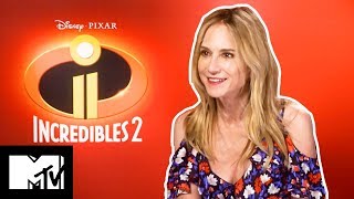 Incredibles 2: Elastigirl AKA Holly Hunter Plays Would You Rather? | MTV MOVIES