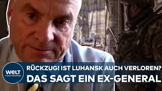 PUTINS KRIEG: Ukraine gibt Sjewjerodonezk auf! Ist damit Luhansk verloren? Das sagt ein Ex-General