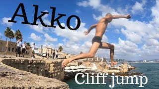 Akko (Acre) cliff jumping