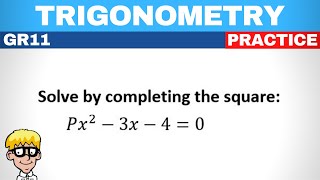5e) Completing square gr 11 | Try