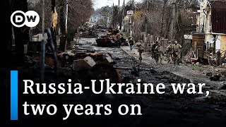 Two-year anniversary of Russian invasion of Ukraine | DW News