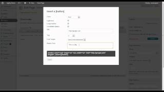 Agility WordPress Theme - Shortcode Generator