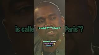 Kanye West Explains "N***** in Paris" 😂