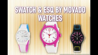 J & G Shoot the Breeze Swatch &  ESQ by Movado Watches