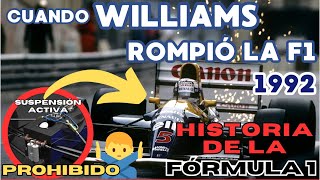 Cuando Williams lo ganó TODO en la Fórmula 1 en 1992 con Nigel Mansell - HISTORIA DE LA F1