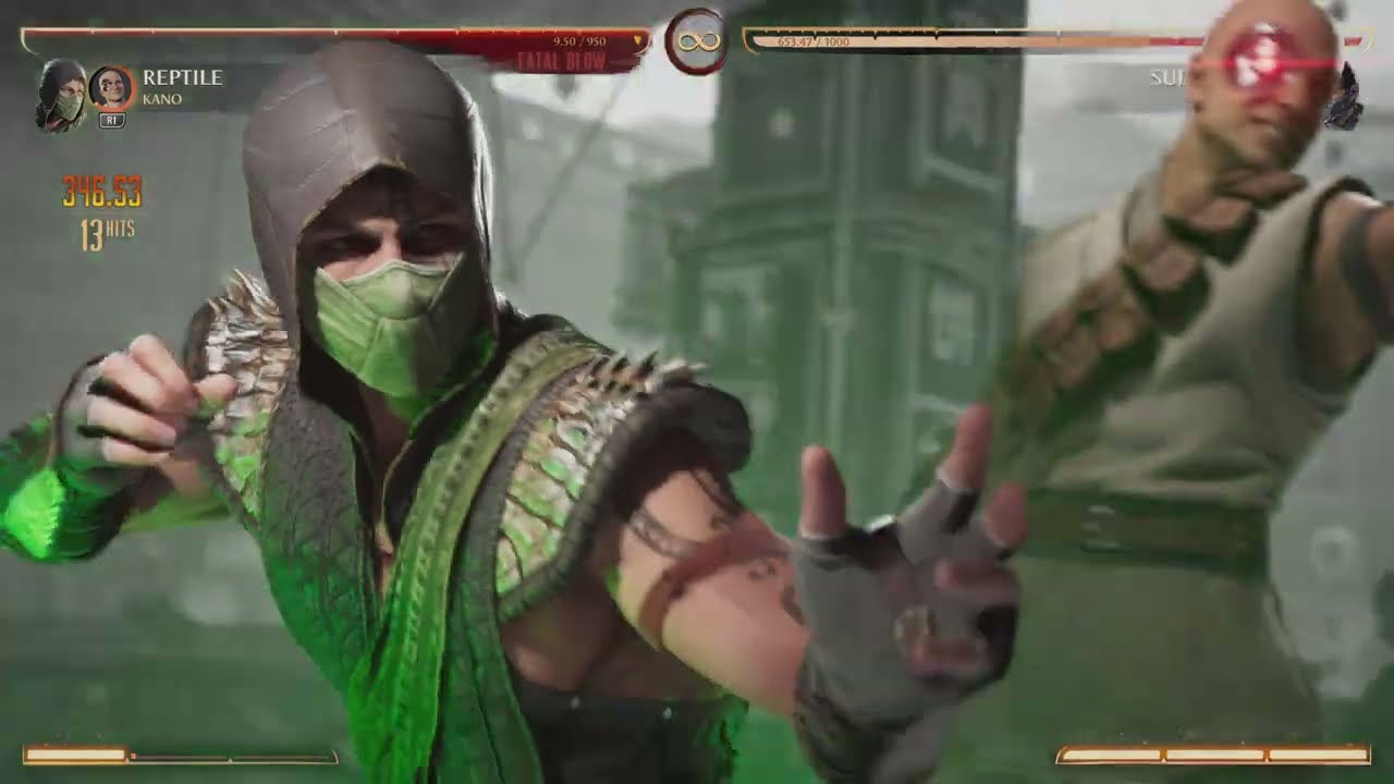 Reptile 48% Damage Combo - Mortal Kombat 1 - YouTube