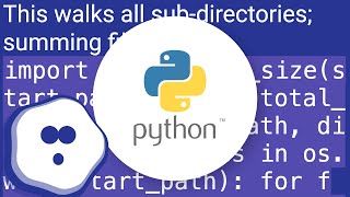 Calculating a directory's size using Python?