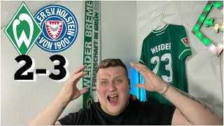 SV Werder Bremen - Holstein Kiel / 2-3 Werder gibt Führung und Tabellenspitze aus der Hand !