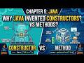 Chapter 5: Why did Java invent constructors when methods already exist? #java #javaprogramming