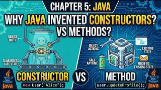 Chapter 5: Why did Java invent constructors when methods already exist? #java #javaprogramming