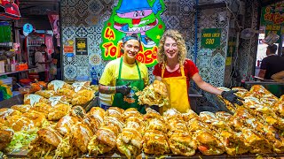 GIGANTIC Mexican Tortas in Guadalajara - LONCHES & TORTA LOCA + STREET FOOD IN GUADALAJARA, MEXICO