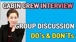 [Kelly쌤] Cabin Crew Interview, Group Discussion Do's \u0026 Don'ts, 그룹디스커션 이란, 승무원 그룹디스커션 잘 하는 /하면 안되는 것