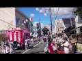 白河提灯祭り お囃子 天神町 桜町 子供みこし @ 本町 2014