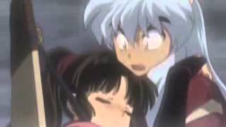 Sango tries to kiss Inuyasha