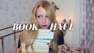 my biggest book haul ever! (TBR + recent reads) ♡